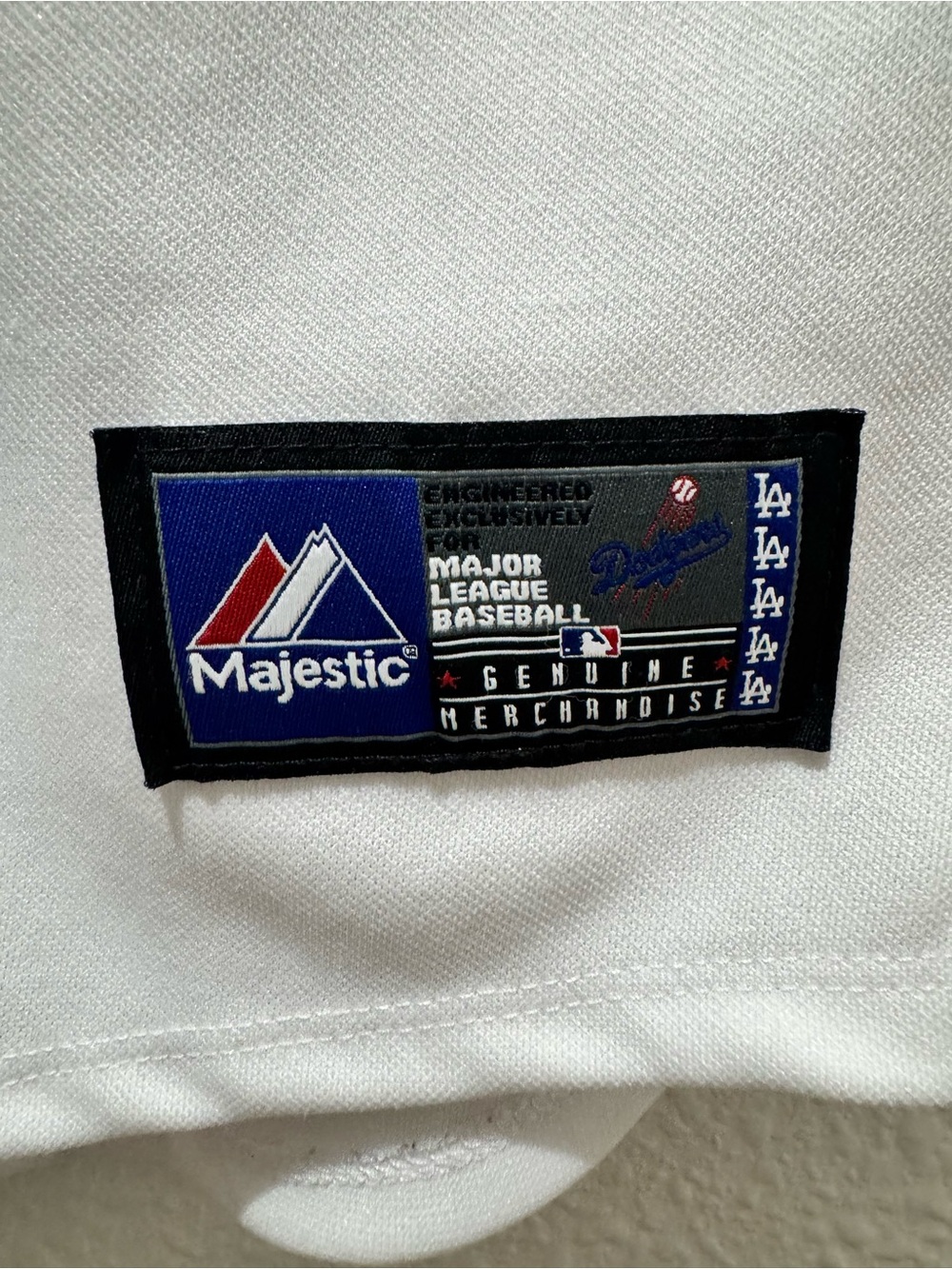 Matt Kemp Dodgers Button-Front Jersey with Blue Script - Picture 4 of 6